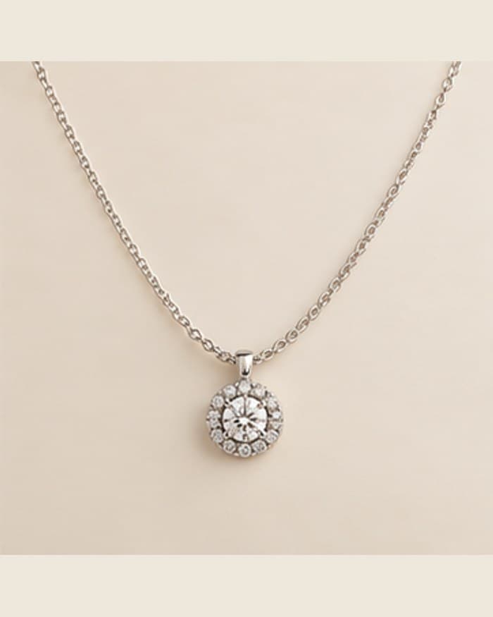 Silver necklace